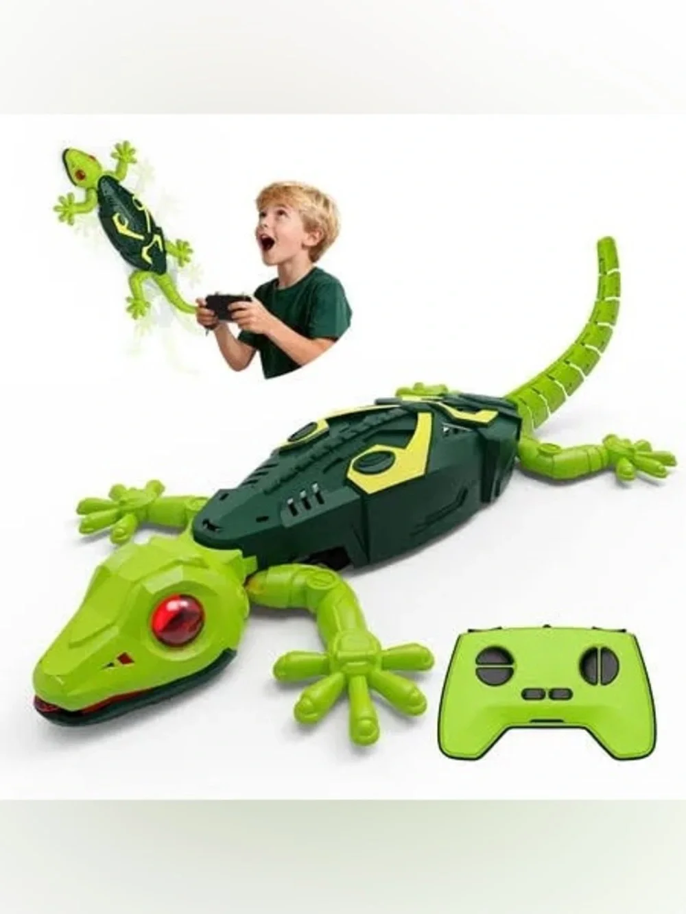 Remote Control Robotic Lizard - Green
